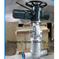 on off Motor Operated Welding Gate Valve